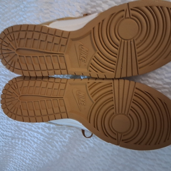 Men's Nike Dunk Low Retro Pale Ivory Wheat Pale Ivory HF5441 108 Size 12 - Picture 5 of 9